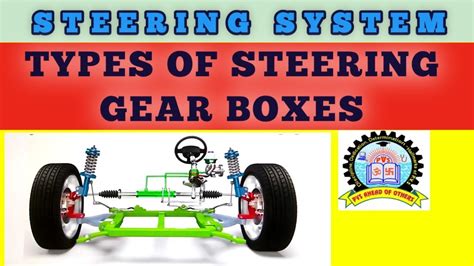 electric steering gear box|types of steering gear boxes.